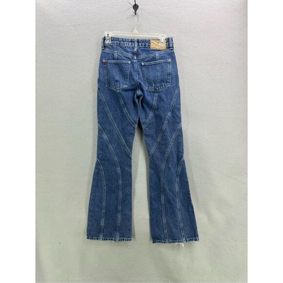 Urban Outfitters BDG High-Waisted Seamed ‘90s Bootcut Jean — Indigo Size 25 - Picture 4 of 11